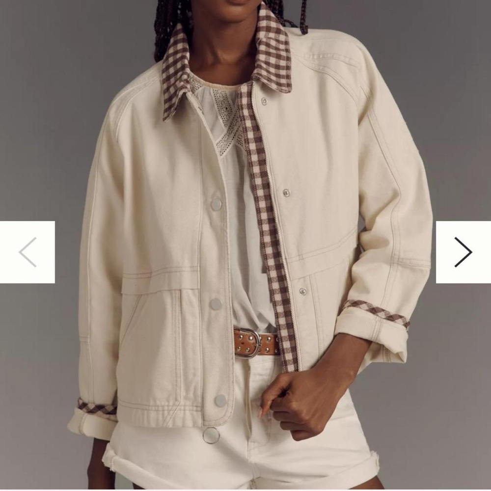 Pilcro Women’s Gingham Jacket